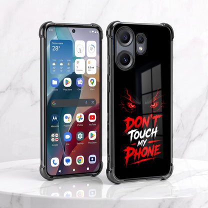 Nothing Phone 2 Pro 5G Don't Touch My Phone Airbags Printed Back Case