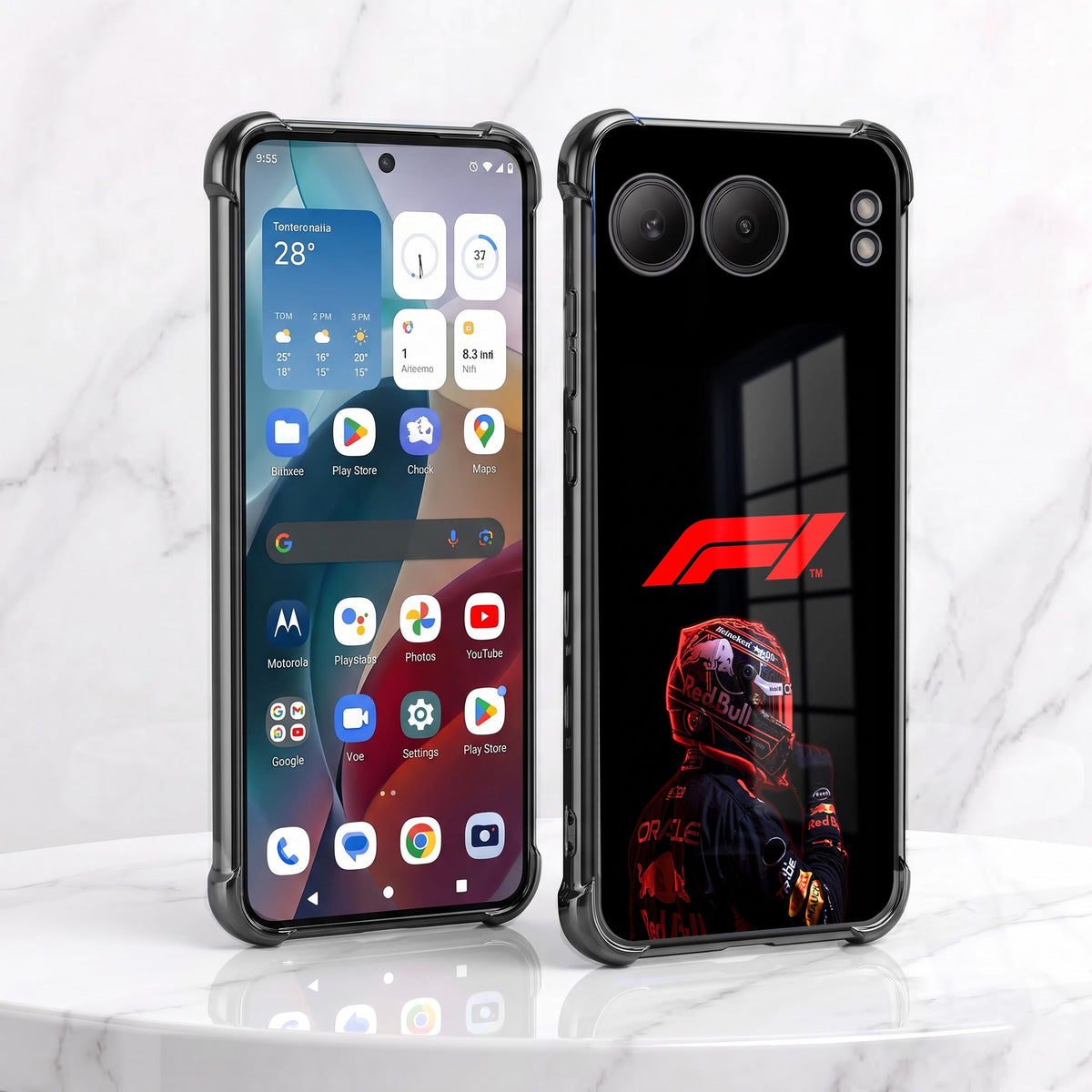 One Plus Nord 4 5G F1 Rider Airbags Printed Back Case