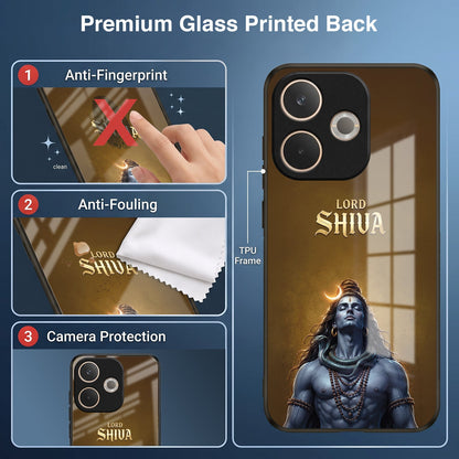Oppo A5 Pro 5G Lord Shiva Acrylic Glass Back Case