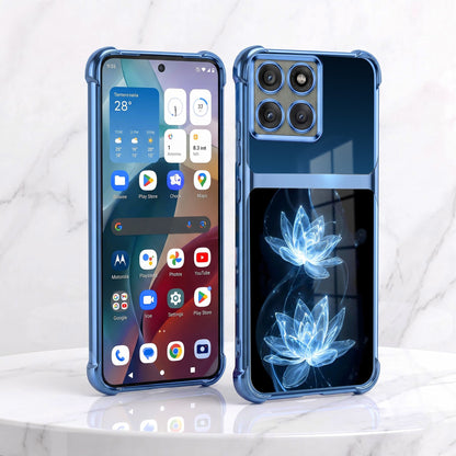 Motorola Edge 60 Pro 5G Celestial Lotus Dual-Tone Transparent Airbags Case