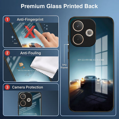 Oppo A5 Pro 5G Porsche Acrylic Glass Back Case