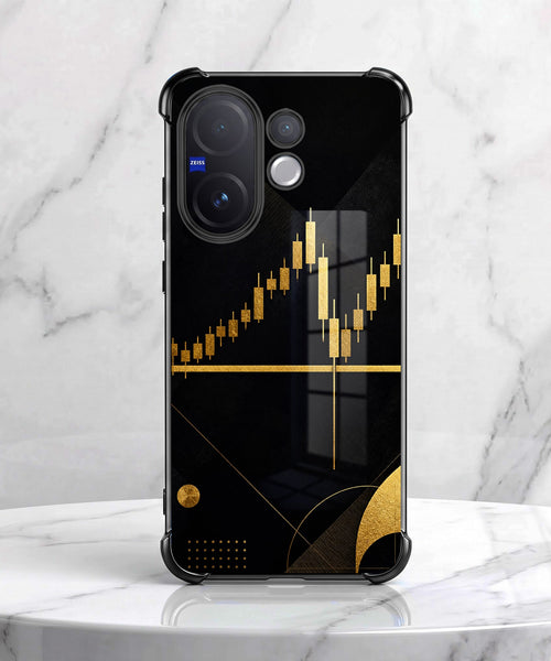 Vivo V60 5G Trading Candles Airbags Printed Back Case