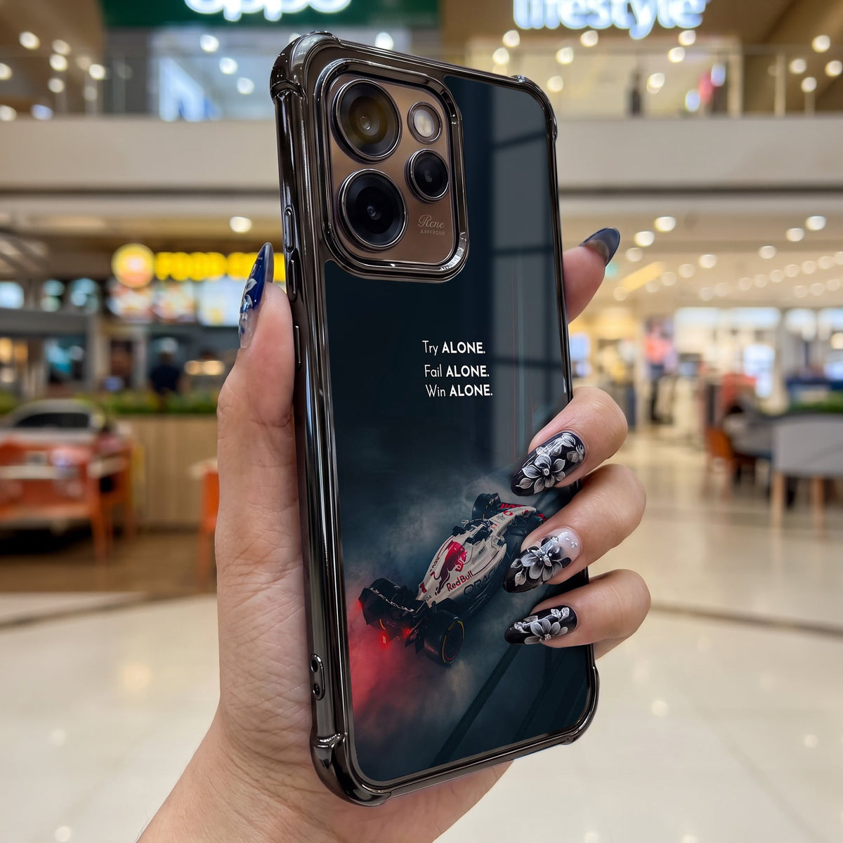 Oppo Reno 15 Pro Mini 5G F1 Alone Airbags Printed Back Case