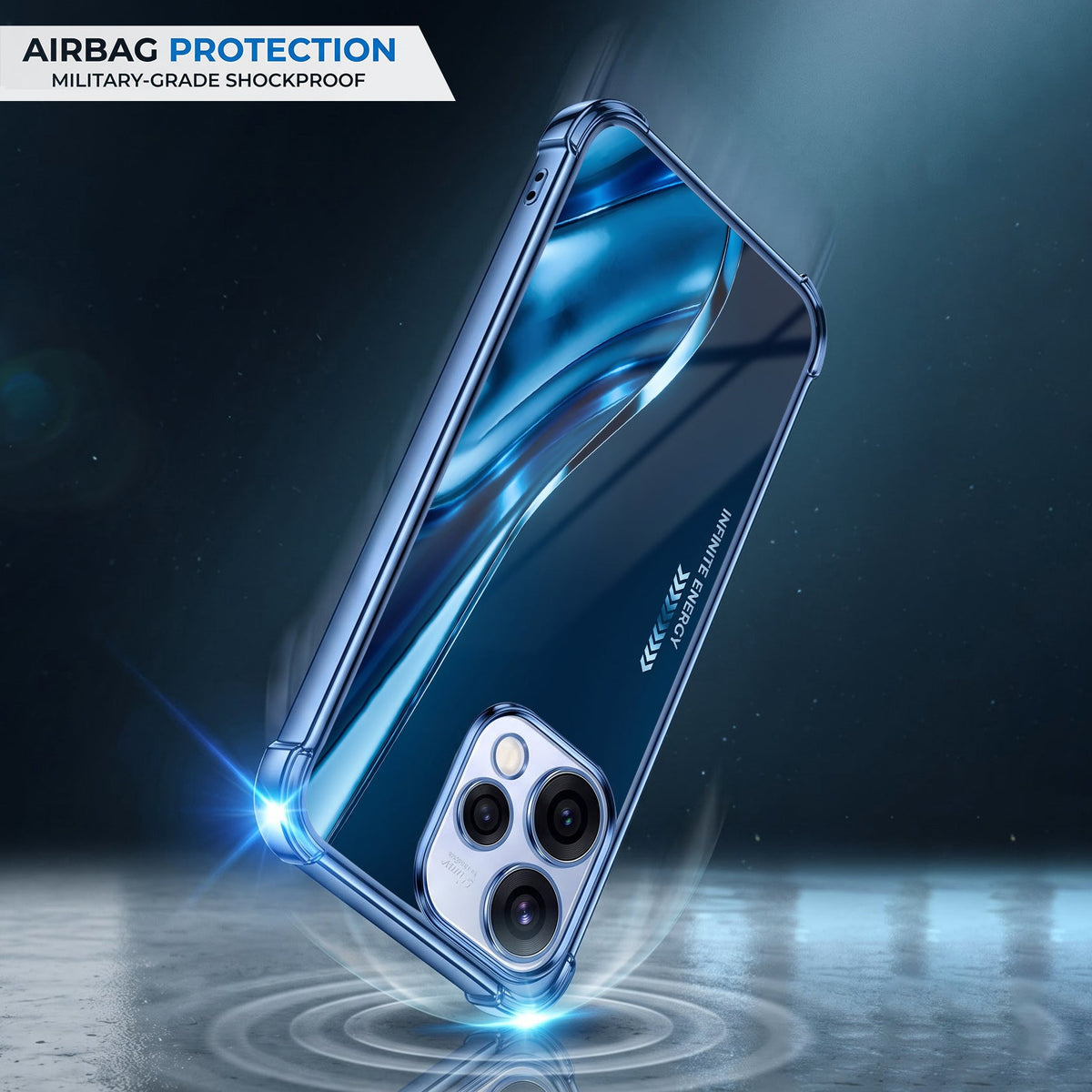Oppo Reno 15 5G Premium Infinity Energy Airbags Printed Back Case