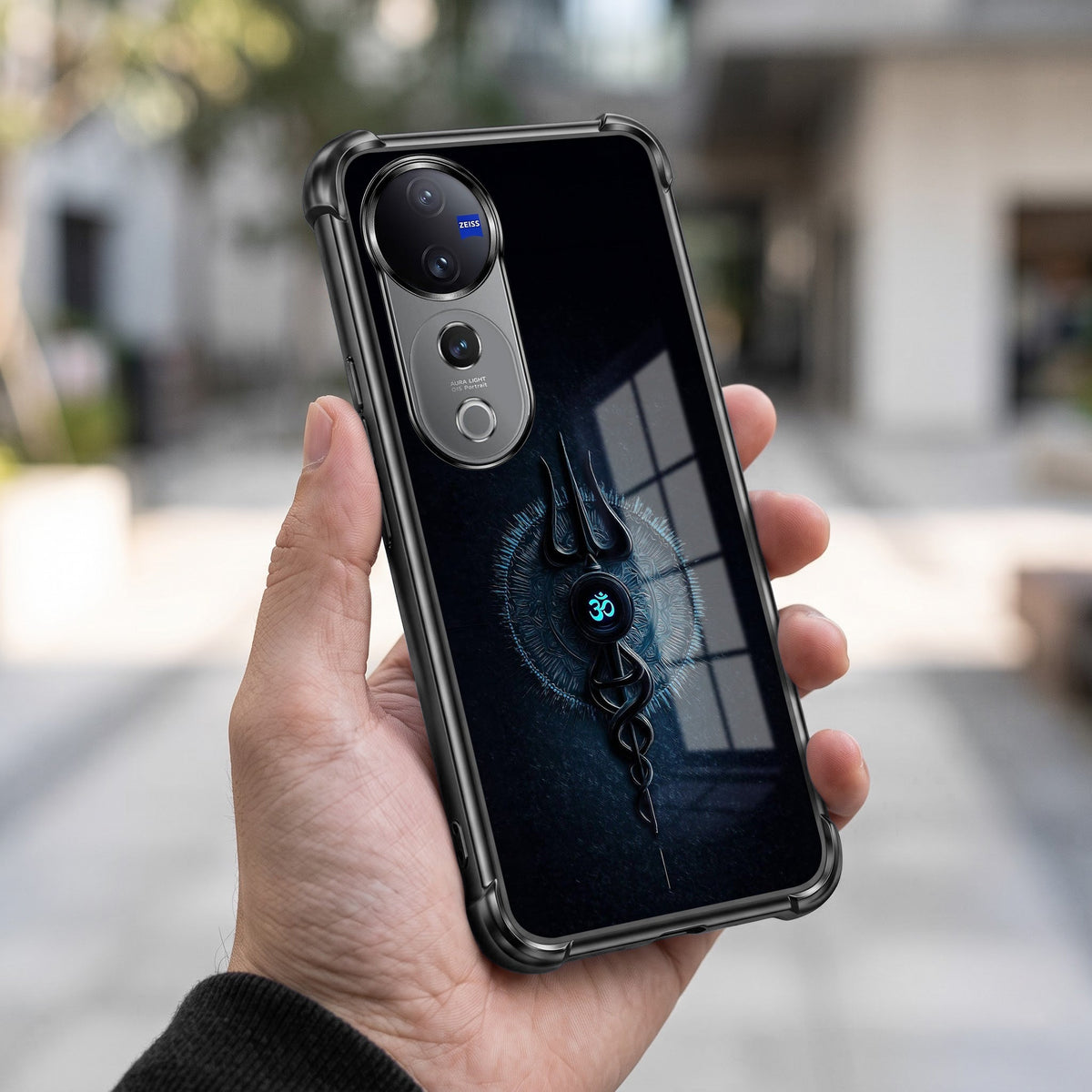 Vivo V40 Pro 5G Shiva Aura Airbags Printed Back Case