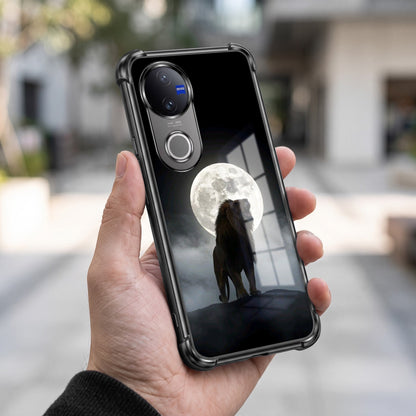 Vivo V50 5G Lunar Wolf Airbags Printed Back Case