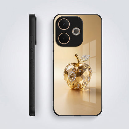 Oppo A5 Pro 5G Golden Apple Acrylic Glass Back Case