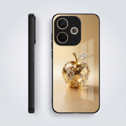 Oppo A5 Pro 5G Golden Apple Acrylic Glass Back Case