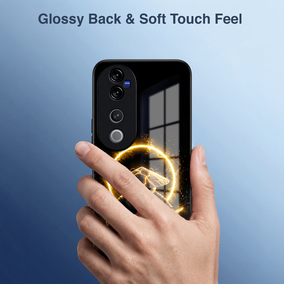 Vivo V40 Pro 5G Warrior Panda Acrylic Glass Back Case
