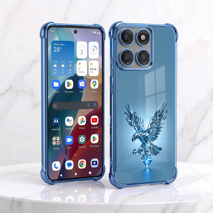 Motorola Edge 60 Pro 5G Blue Eagle Airbags Printed Back Case