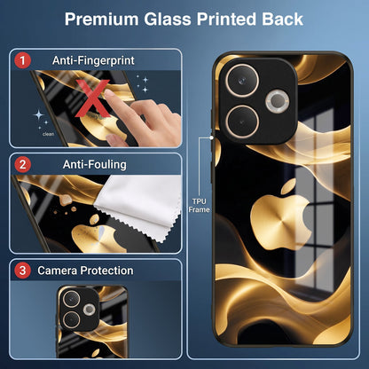 Oppo A5 Pro 5G Luxury Wave Acrylic Glass Back Case
