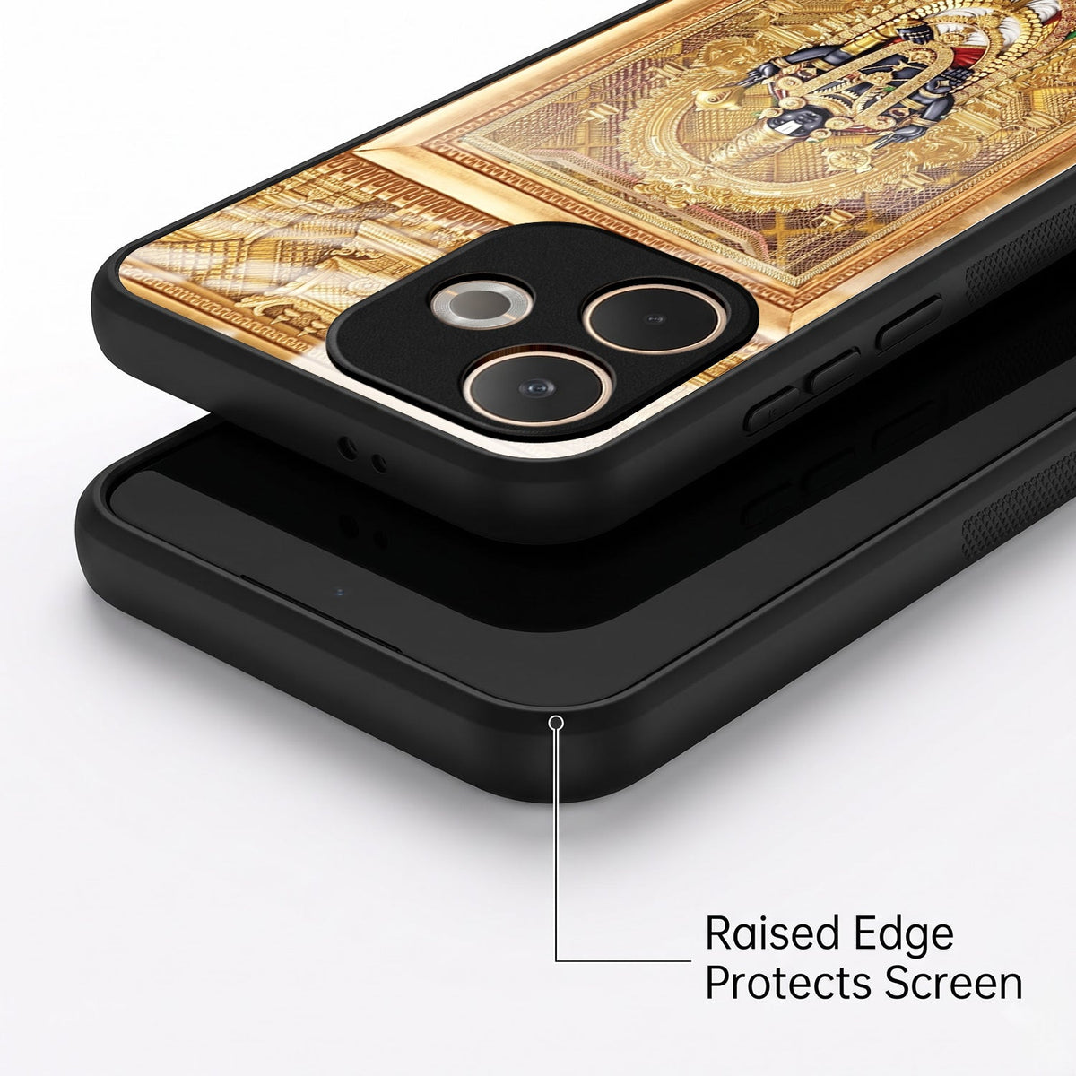 Oppo A5 Pro 5G Premium Heritage Acrylic Glass Back Case
