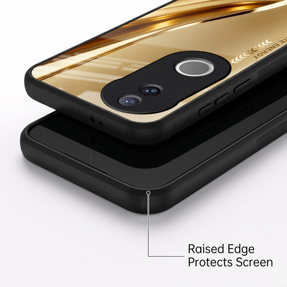 Vivo V50 5G Luxury Infinity Energy Acrylic Glass Back Case