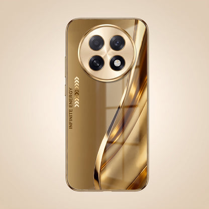 Oppo F31 Pro+ 5G Luxury Infinity Energy Gold Electroplated Glass Phone Case