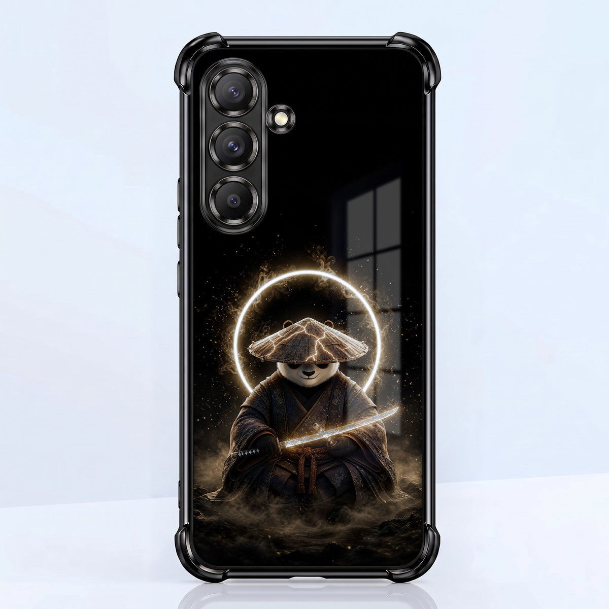 Samsung Galaxy A36 5G Warrior Panda Airbags Printed Back Case