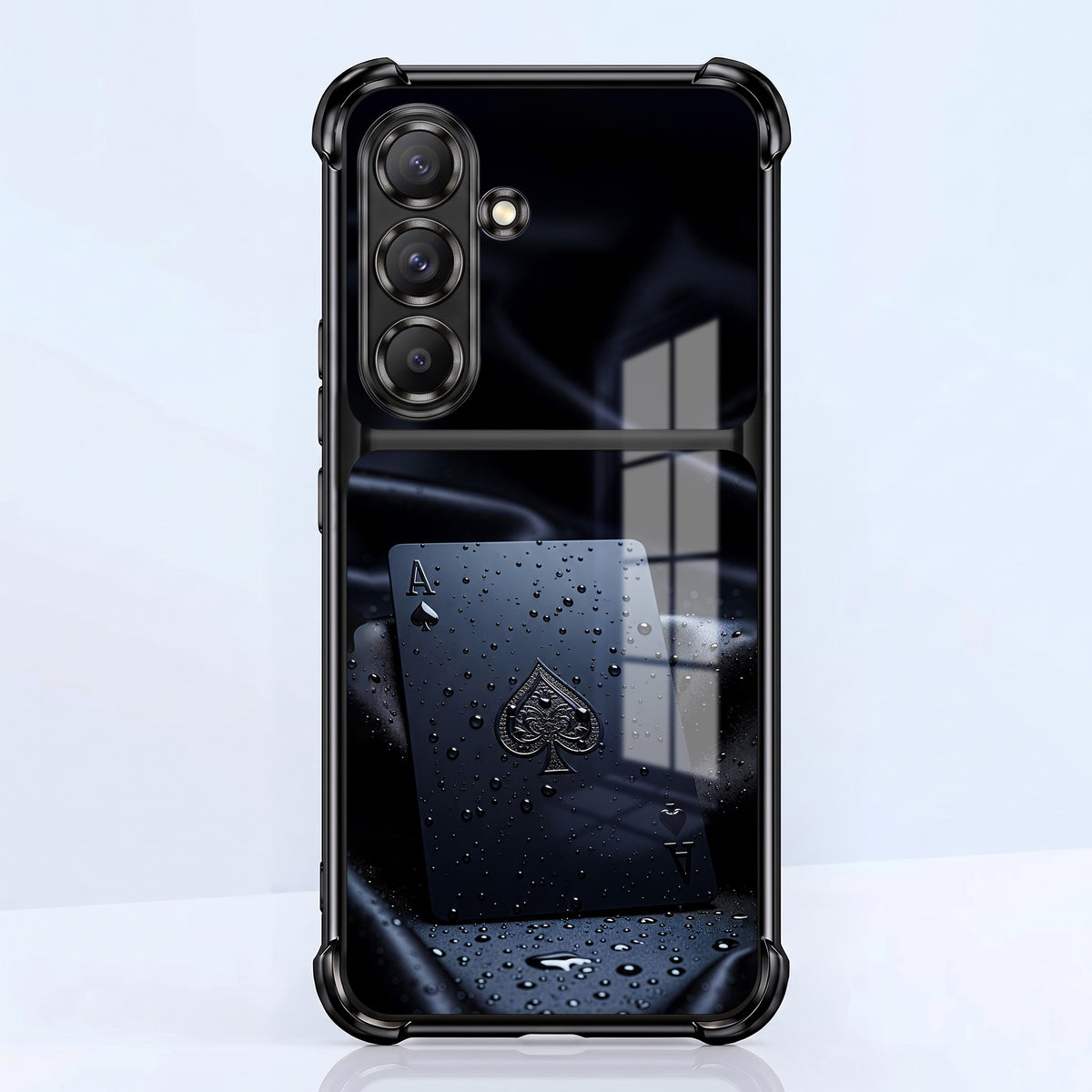 Samsung Galaxy A56 5G Ace King Dual-Tone Transparent Airbags Case