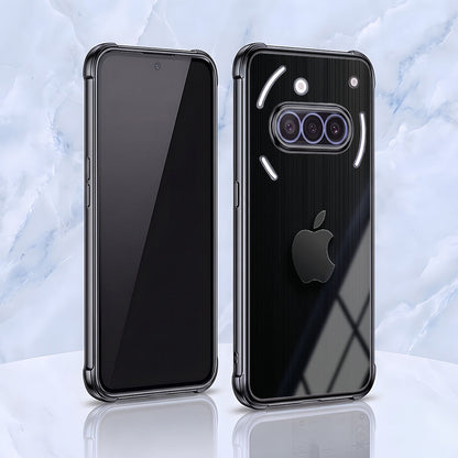 Nothing Phone 3a 5G Premium Black Apple Airbags Printed Back Case