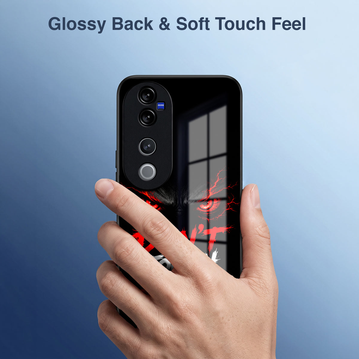 Vivo V40 Pro 5G Don't Touch My Phone Acrylic Glass Back Case