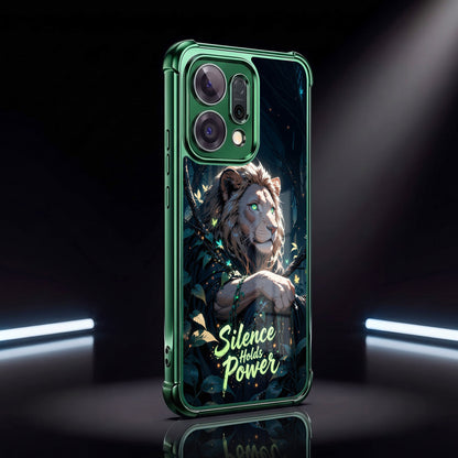 Oppo Reno 14 5G Silence Holds Power Airbags Printed Back Case