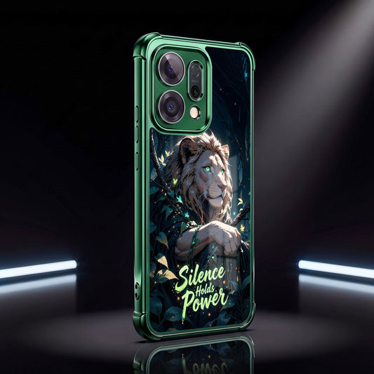 Oppo Reno 14 5G Silence Holds Power Airbags Printed Back Case