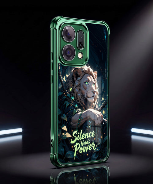 Oppo Reno 14 5G Silence Holds Power Airbags Printed Back Case
