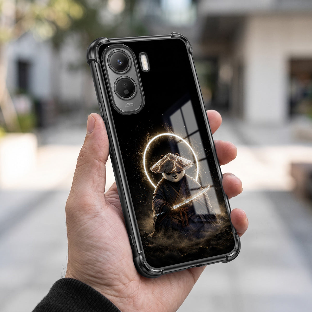 Vivo T5 Pro 5G Warrior Panda Airbags Printed Back Case