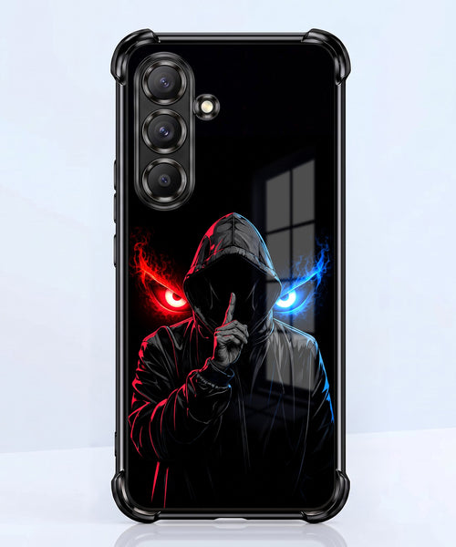 Samsung Galaxy A36 5G Hooded Shadow Demon Airbags Printed Back Case