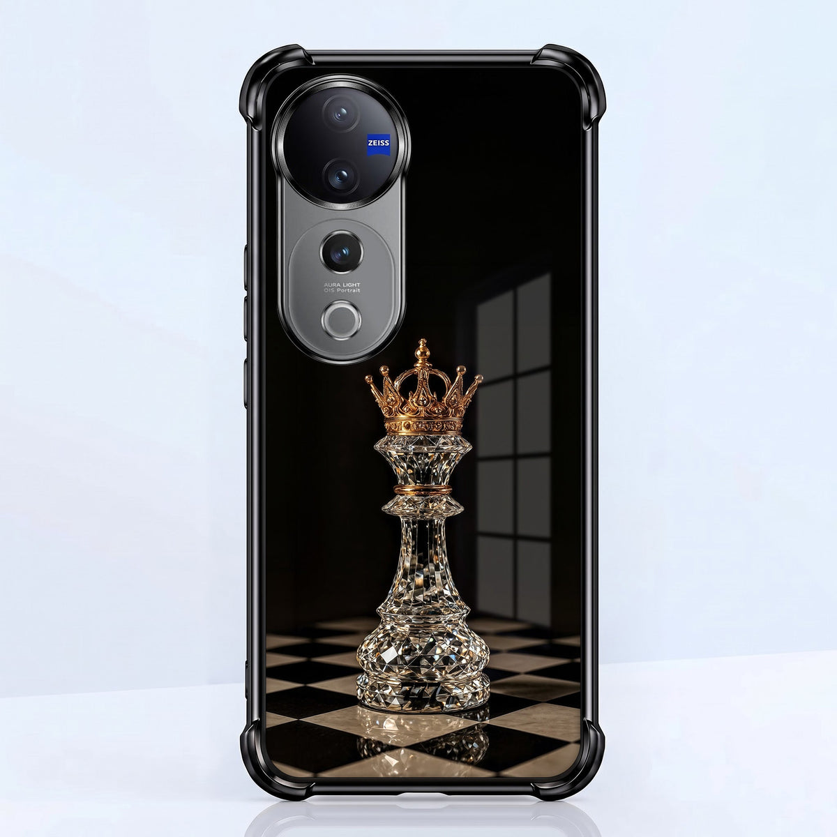 Vivo V40 Pro 5G Chess King Airbags Printed Back Case