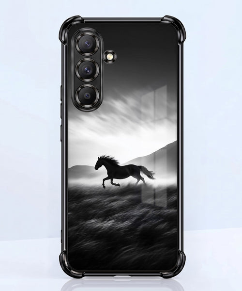 Samsung Galaxy A56 5G Running Horse Printed Back Case