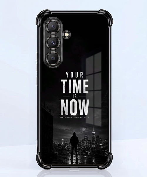 Samsung Galaxy A56 5G Your Time Is Now Airbags Printed Back Case
