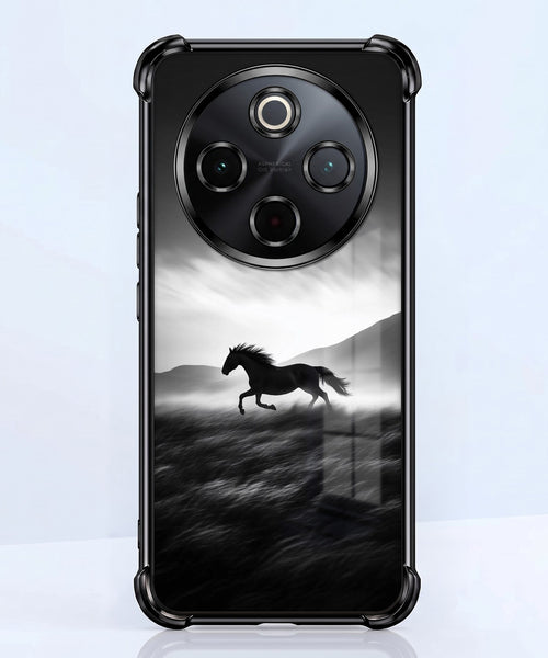 Vivo T4 5G Running Horse Printed Back Case