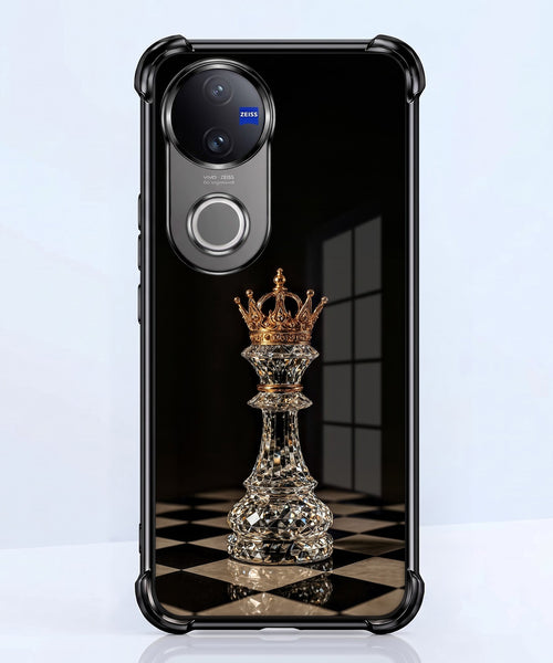 Vivo V50 5G Chess King Airbags Printed Back Case