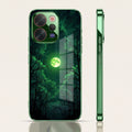 Vivo V70 5G Moonlight Forest Green Electroplated Glass Back Case
