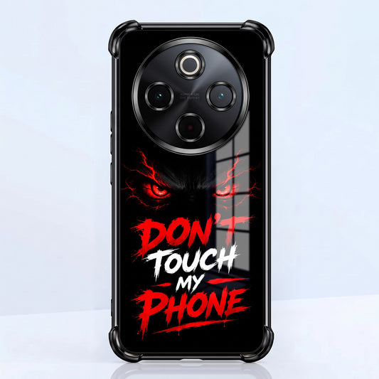 Vivo T4 5G Don't Touch My Phone Airbags Printed Back Case