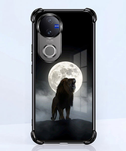 Vivo V50 5G Lunar Wolf Airbags Printed Back Case