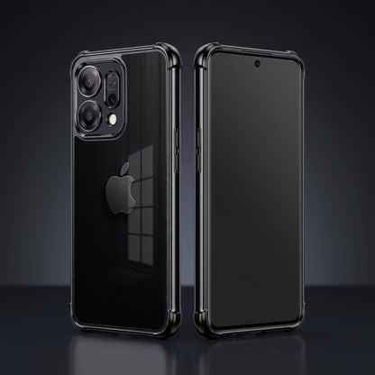 Oppo Reno 14 5G Premium Black Apple Airbags Printed Back Case