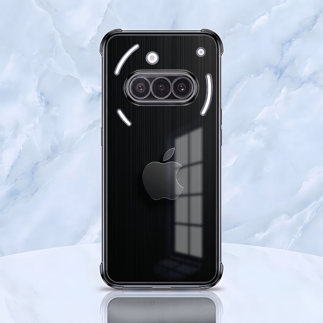 Nothing Phone 3a 5G Premium Black Apple Airbags Printed Back Case