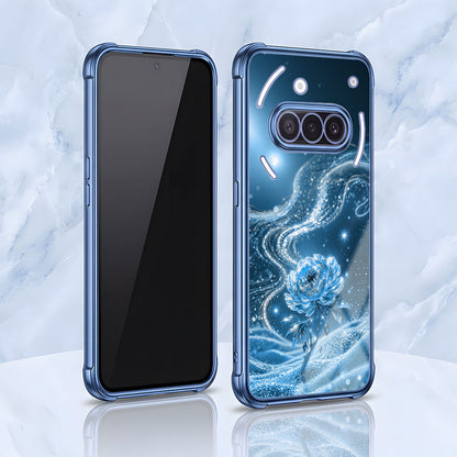 Nothing Phone 3a 5G Blue Rose Airbags Printed Back Case