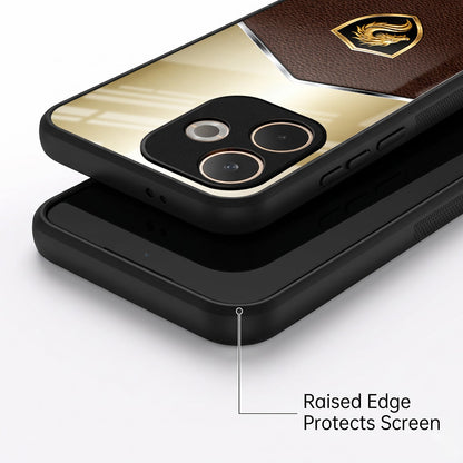 Oppo A5 Pro 5G Dragon Crest Acrylic Glass Back Case