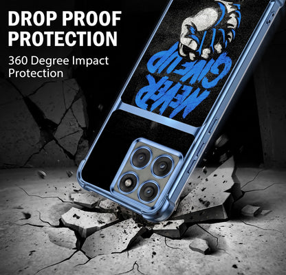Motorola Edge 60 Pro 5G Naver Give Up Dual-Tone Transparent Airbags Case