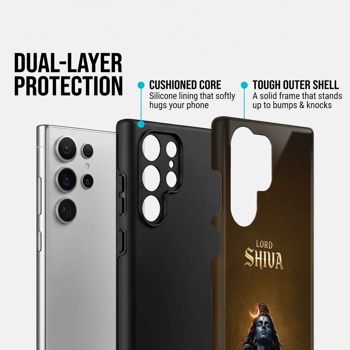 Samsung Galaxy S25 Ultra 5G Lord Shiva Protective Case