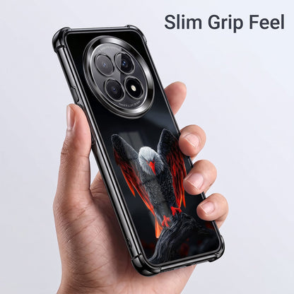 Oppo F29 5G Premium Black Eagle Airbags Printed Back Case