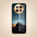 Oppo F29 Pro 5G Porsche Luxury Gold Electroplated Glass Phone Back Case