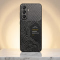 Samsung Galaxy A37 5G Explore Dream Carbon Fiber Leather Hybrid Back Case