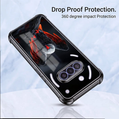 Nothing Phone 3a 5G Premium Black Eagle Airbags Printed Back Case