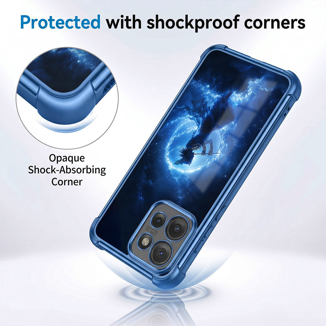 Motorola Edge 50 5G Lord Krishna Airbags Printed Back Case