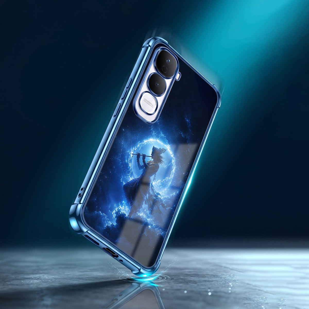 Vivo Y400 Pro 5G Lord Krishna Airbags Printed Back Case