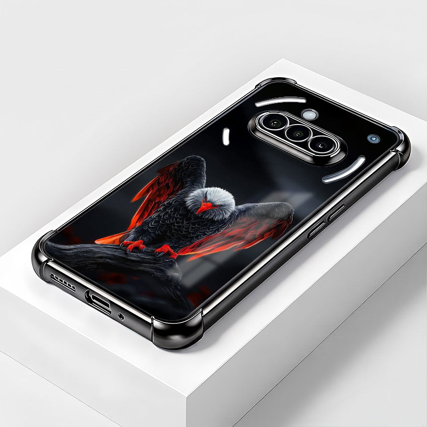Nothing Phone 3a 5G Premium Black Eagle Airbags Printed Back Case