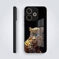 Oppo A5 Pro 5G Panther Acrylic Glass Back Case