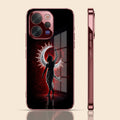 Vivo V70 5G Crimson Divine Burgundy Electroplated Glass Back Case